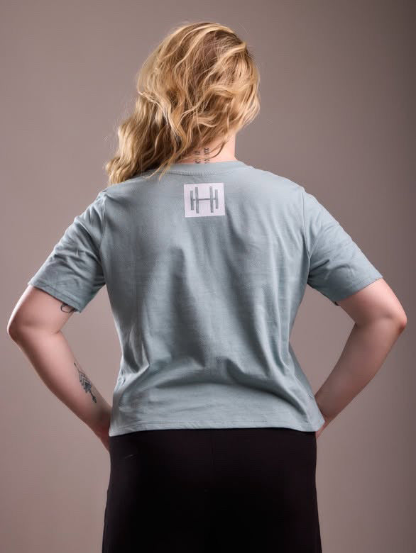 T-Shirt Femme Oversize En Coton Avec Logo Hermiona