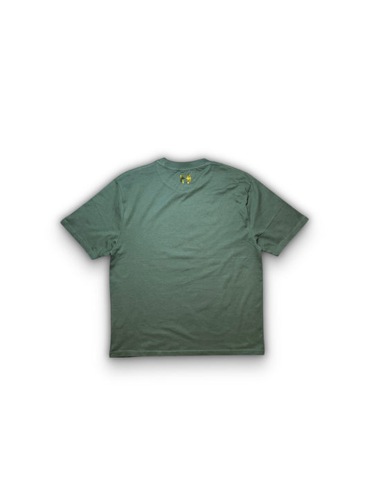 T-Shirt Oversize Homme En Coton Avec Logo "Born To Last" Hermiona