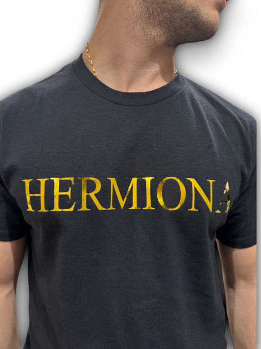 T-Shirt Regular En Coton Avec Logo Hermiona