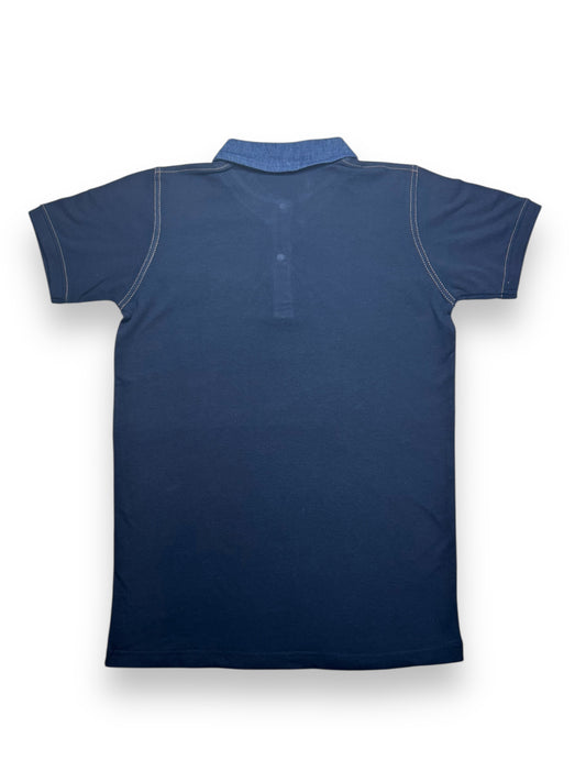 Polo Bleu Femme Hermiona En Coton