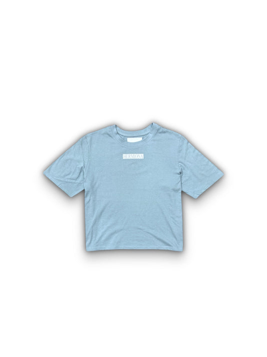 T-SHIRT FEMME OVERSIZE EN COTON AVEC LOGO