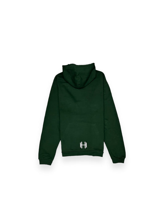 SWEAT À CAPUCHE EN COTON STRETCH À LOGO