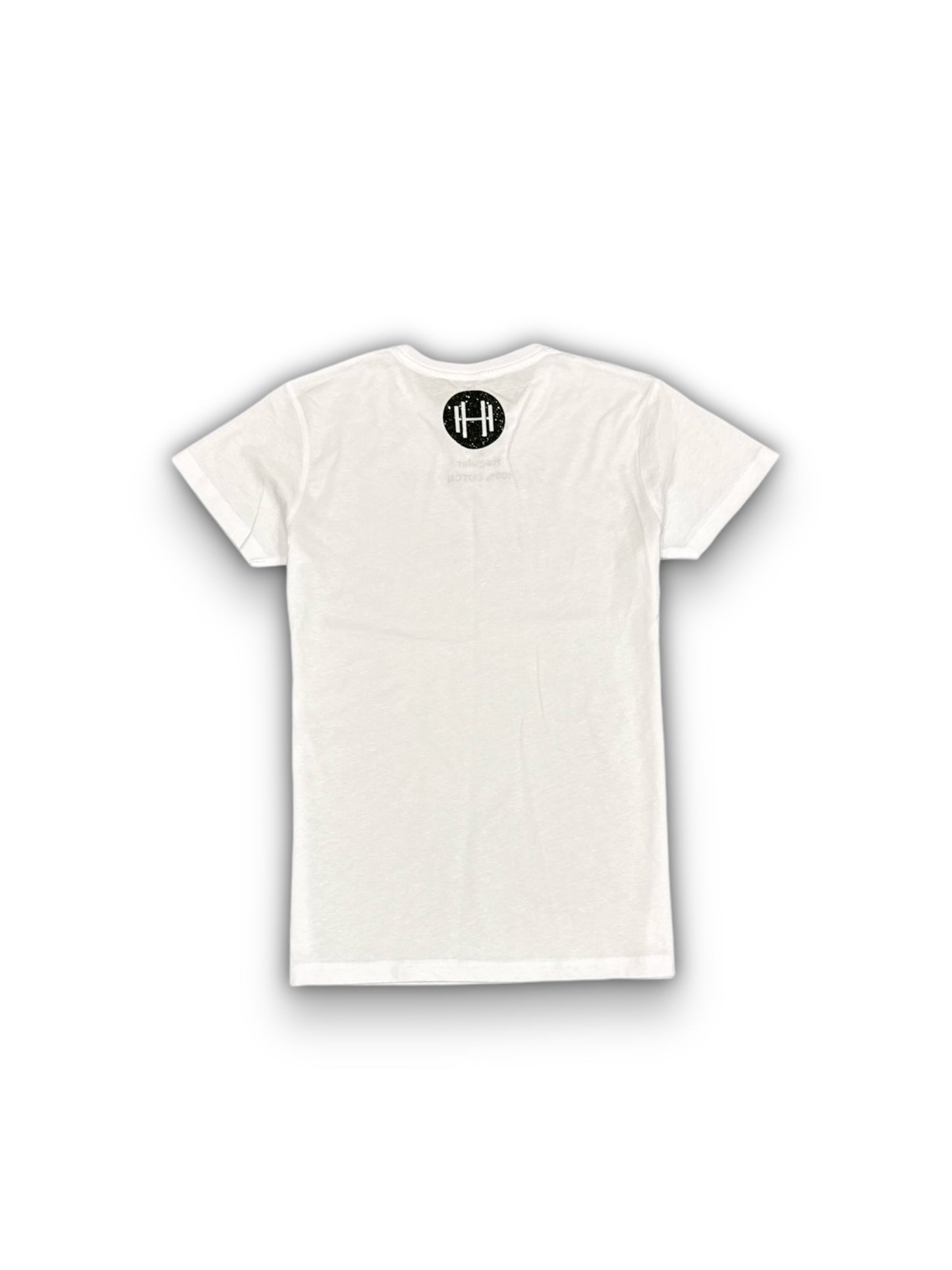 T-SHIRT FEMME REGULAR EN COTON AVEC LOGO