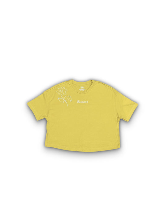 T-SHIRT FEMME OVERSIZE EN COTON AVEC LOGO