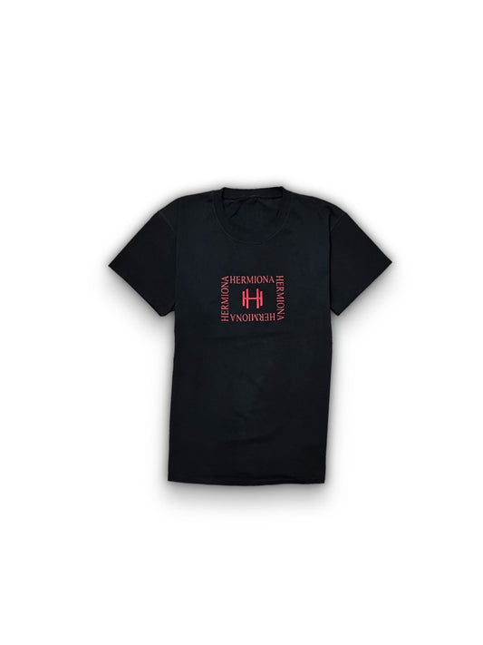 T-SHIRT REGULAR EN COTON AVEC LOGO ROUGE