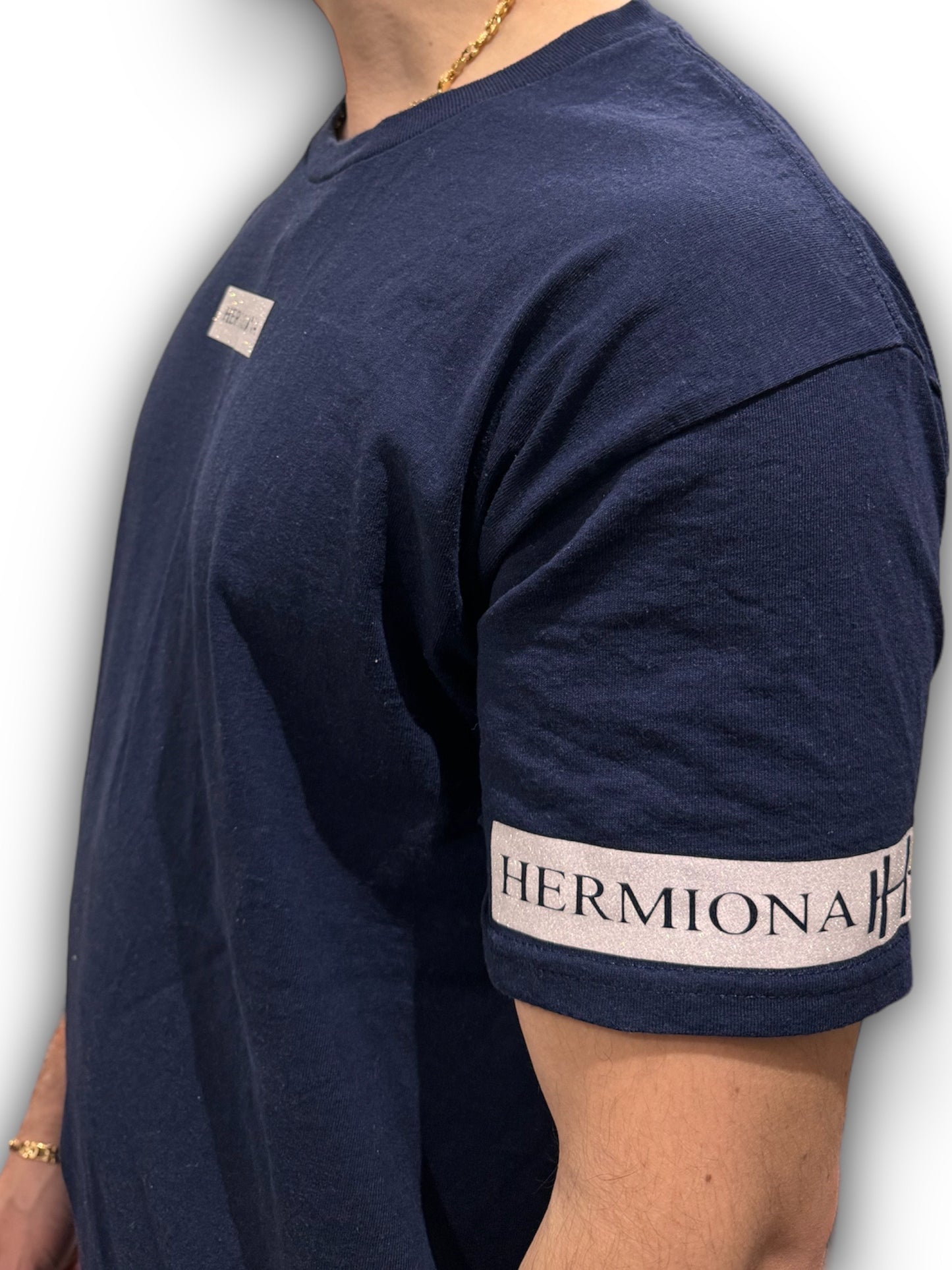 T-SHIRT REGULAR EN COTON "Diamant Blanc"