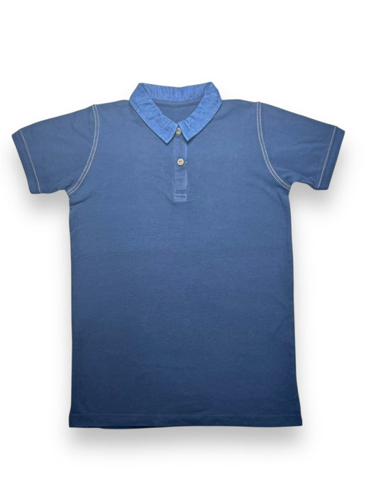 Polo Bleu Femme Hermiona En Coton