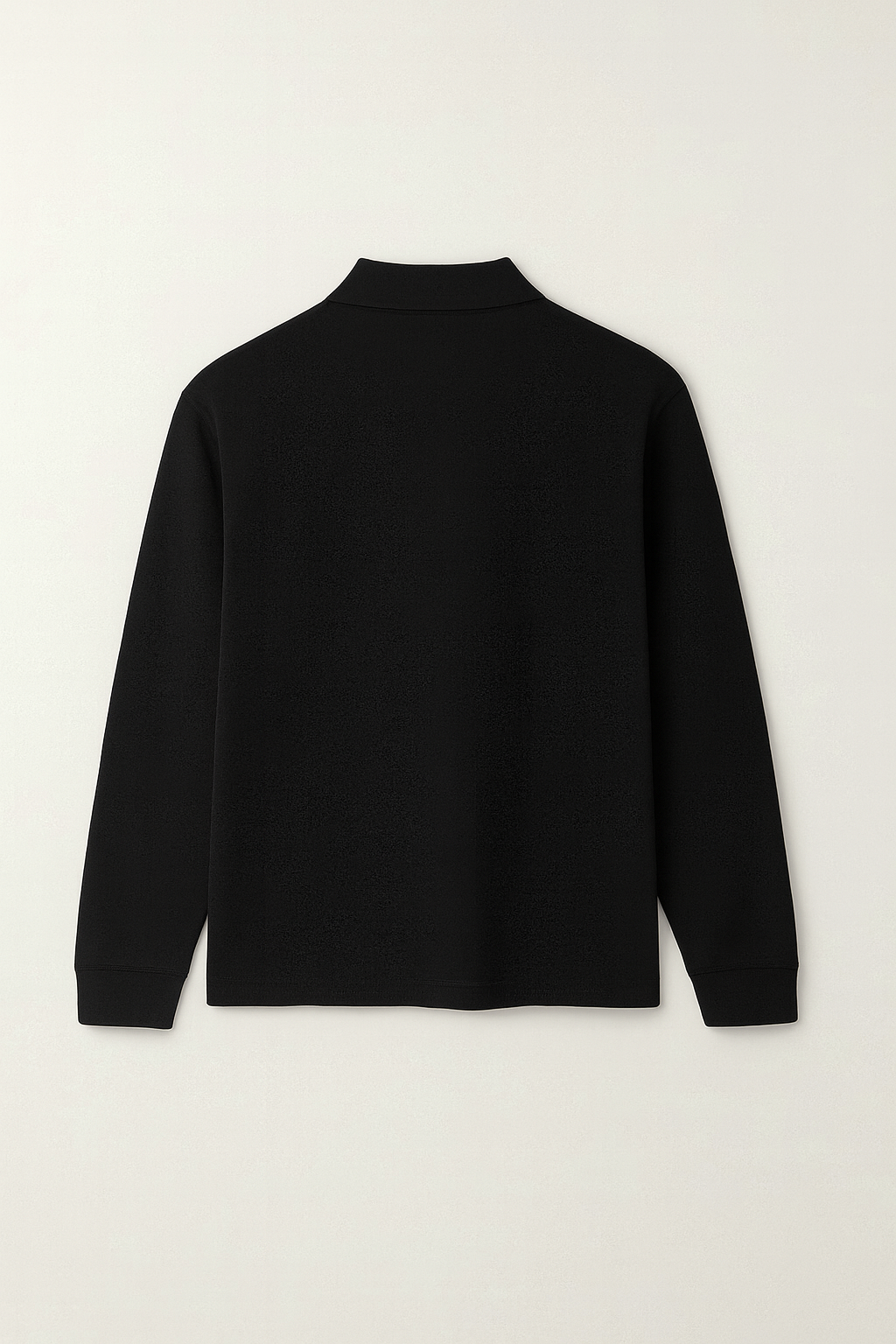 Polo Noir Manches Longues Hermiona