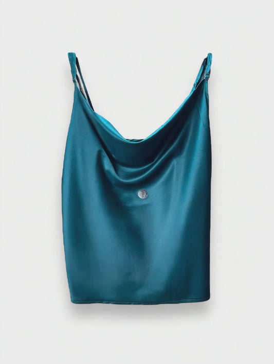 Débardeur Camisole Vert Emeraude Femme Hermiona